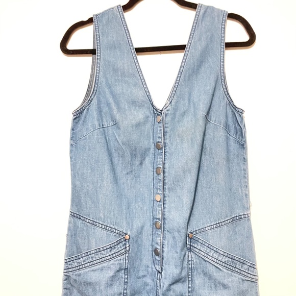 Anthropologies’s Maeve V-neck Cotton Jumpsuit - Picture 6 of 13